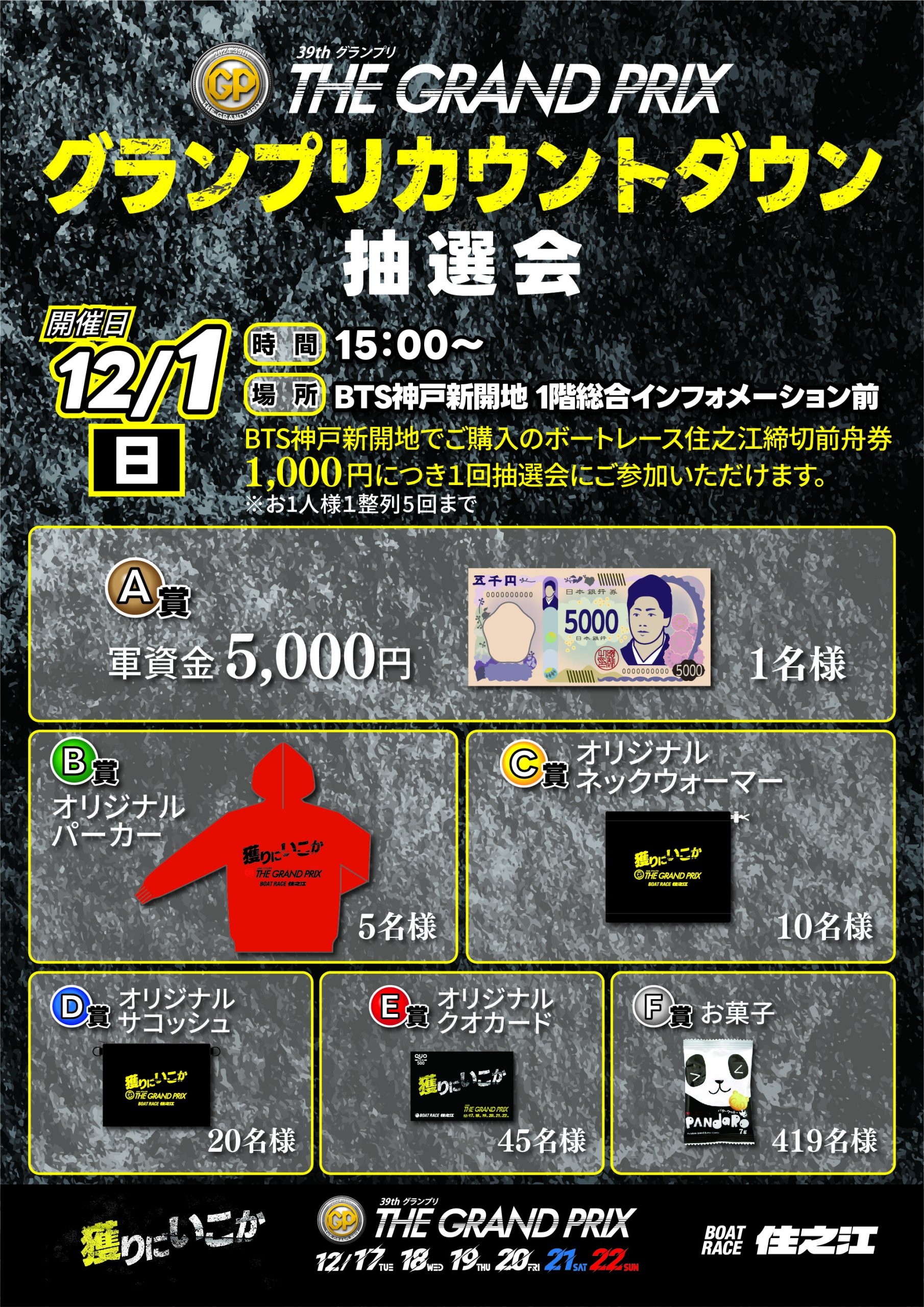 11月19日 水 、ボートピア神戸新開地がリニューアルオープンBOAT RACE オフィシャルウェブサイト