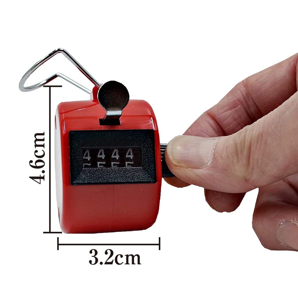 100均で売っている数取器カウンター商品一覧。ダイソーとセリア、キャンドゥで100円