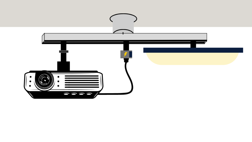 賃貸OK プロジェクターを天井に設置しておしゃれに映画を楽しもう！おさかな図鑑