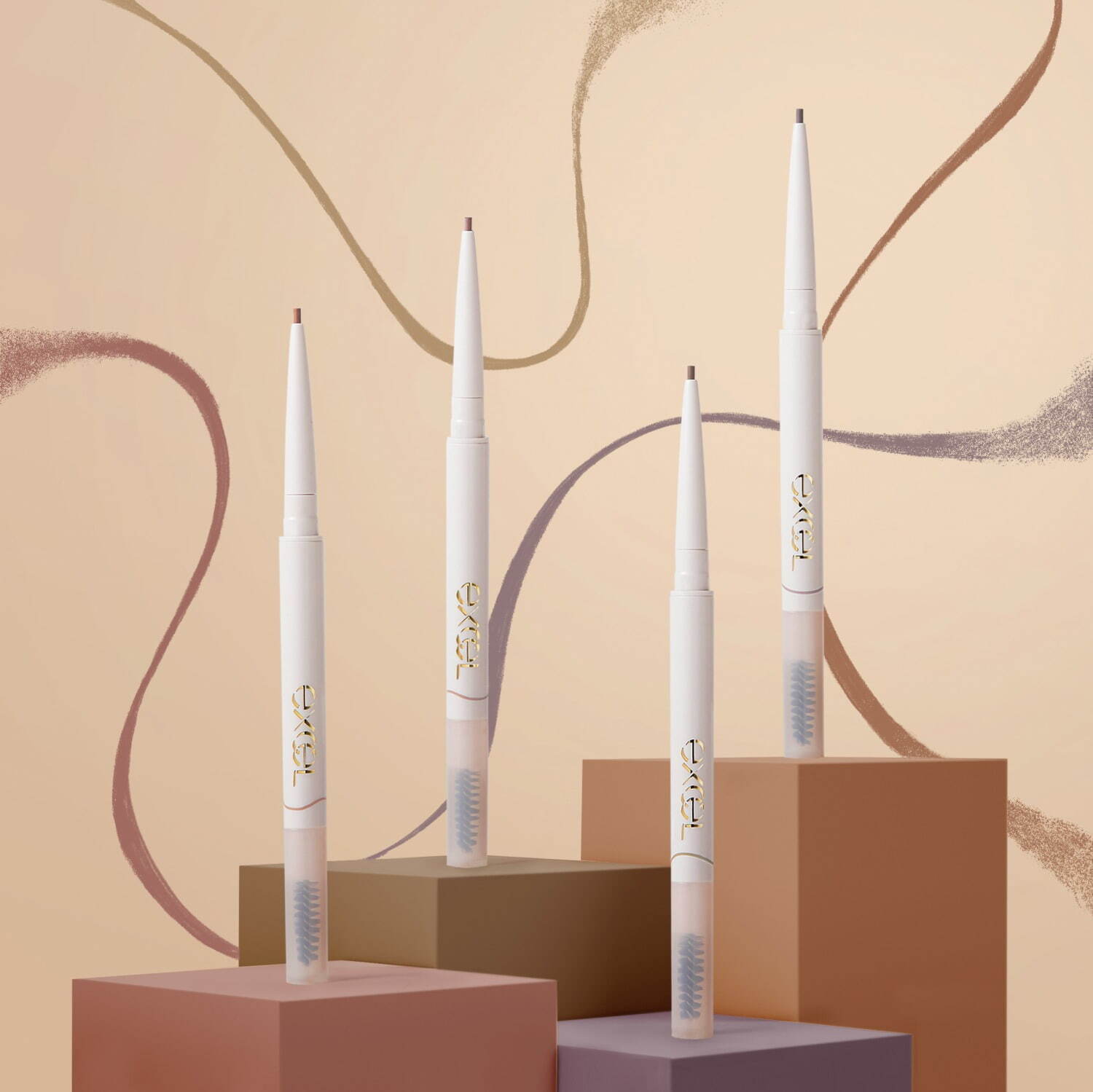 Amazon.co.jp: excel エクセルカラーエディットパウダーブロウ EP02 サマーネクターアイブロウパウダー ブルベ夏 眉毛 :ビューティ