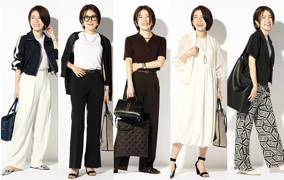 写真13枚目- ユニクロで作る40代のオフィスカジュアル 2021夏 清潔感のある大人コーデ - LOCARI ロカリ