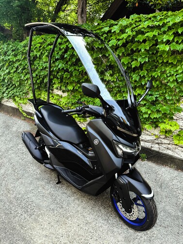 ヤマハ・トリシティ155にルーフを付けると無敵！試乗レポートMotor-Fan Bikes モータファンバイクス