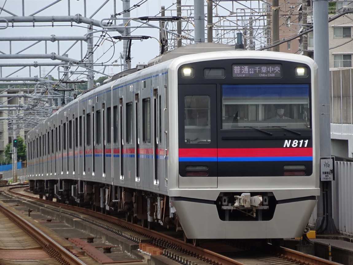 新京成電鉄のロゴマークが消えていますやなさんのブログ