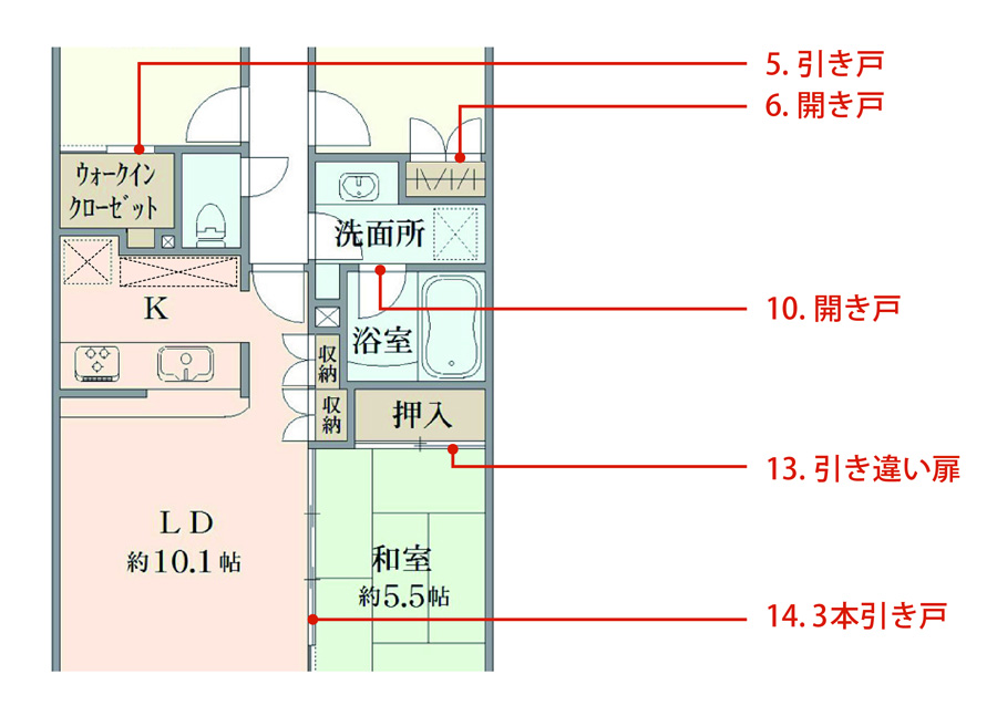 マンション・住宅の間取り図のイラスト素材146564183- イメージマート