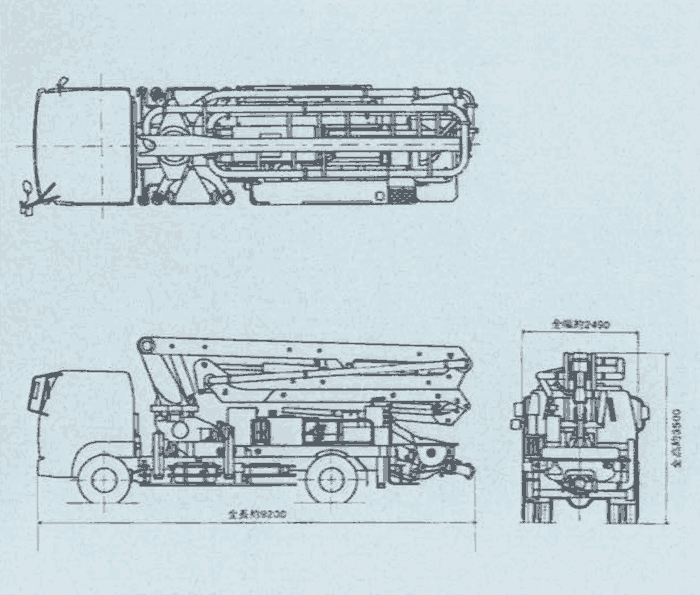 コンクリートポンプ車 - Wikipedia