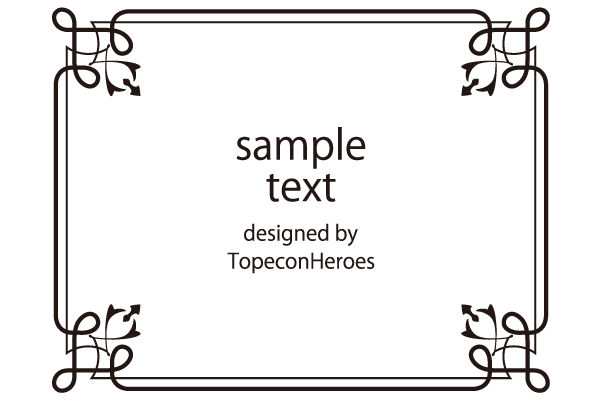 Excel・Wordの「社内便」かわいいライン枠のデザイン、簡単作成で事務作業の効率化に イラストボックス「プレミアム」テンプレート