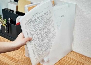 セリアの「A4ファイルスタンド」は優秀すぎる!!その理由3つサンキュ