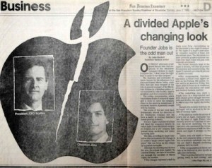 5-1-8：プロ経営者 ジョン・スカリーと、創業者 スティーブ・ジョブズWisdom-Beta