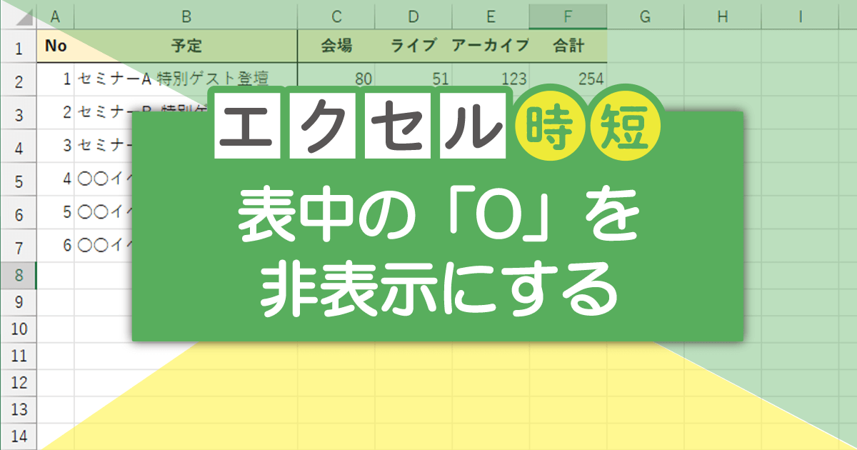 Excel 数式は残してデータだけ削除したい～計算式は消さずにデータのみ削除