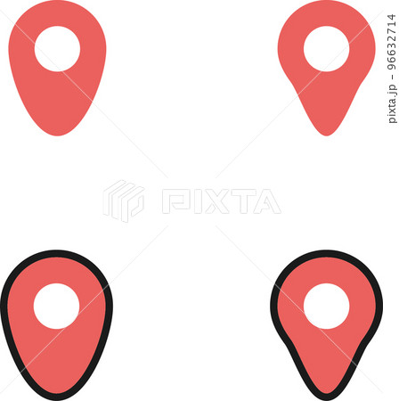 ピンマーク年賀状カミシマイ研究室