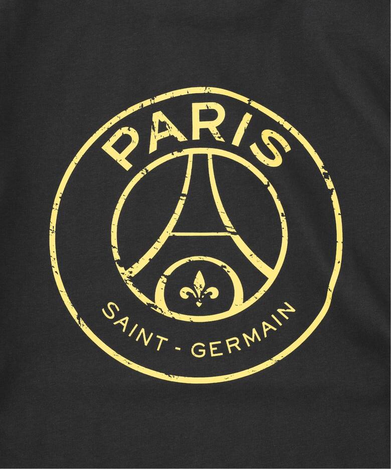 Paris Saint Germain パリサンジェルマンエンブレムマーク バックロゴ 長袖Tシャツ color：KHAKI カーキBLACK ブラック
