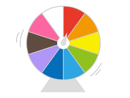 数字抽選ルーレット イラスト素材7401105- フォトライブラリ