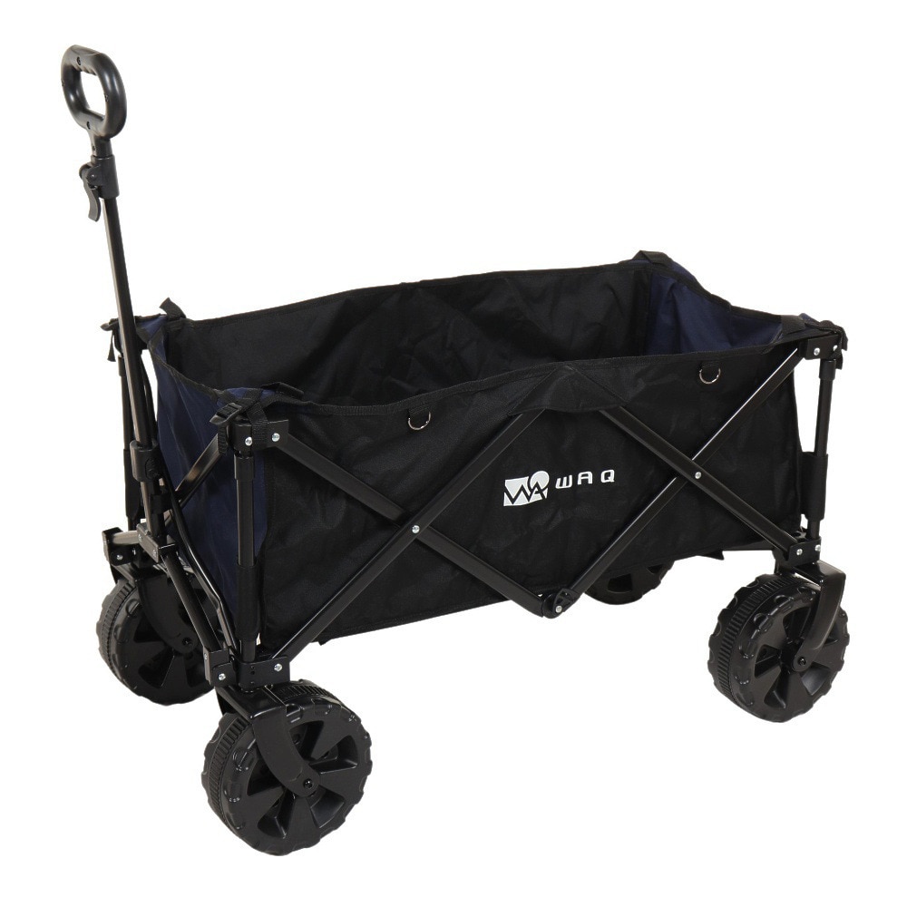 キャリーワゴン キャリーカート NEWMERMONT メルモント 屋根付キャリーカート キャリーカート 屋根付き キャリーワゴン 折りたたみ収納カゴ付き ストッパー付き 耐荷重100kg 頑丈フレーム アウトドア キャリー ワゴン キャンプ 台車送料無料アウトドア用品