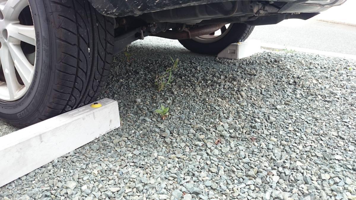 月極駐車場 砂利整備工事