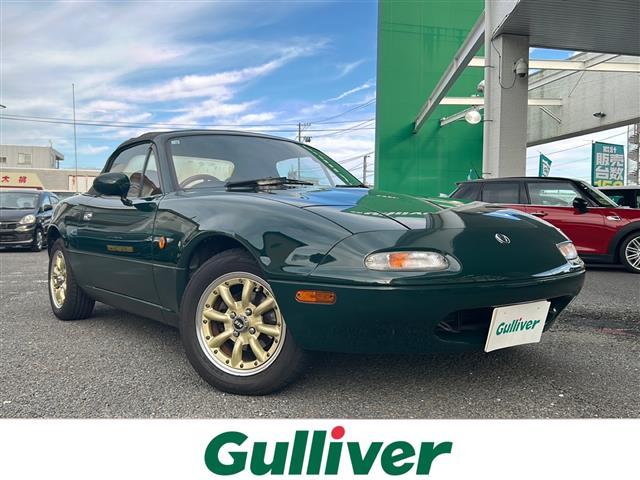 BMWミニ用ヘッドライト装着ポルシェ風仕上げ!NA6CE型ユーノス・ロードスターの国内中古車を掲載