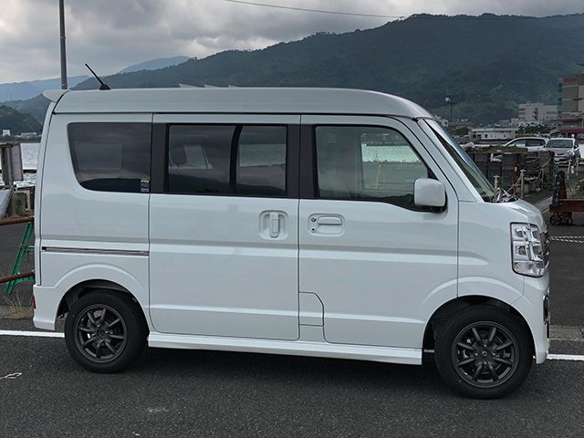 DIY SUZUKIエブリィDA17Vホイールの考察‼︎‼︎‼︎デイトナ14インチ5J＋42装着してみた