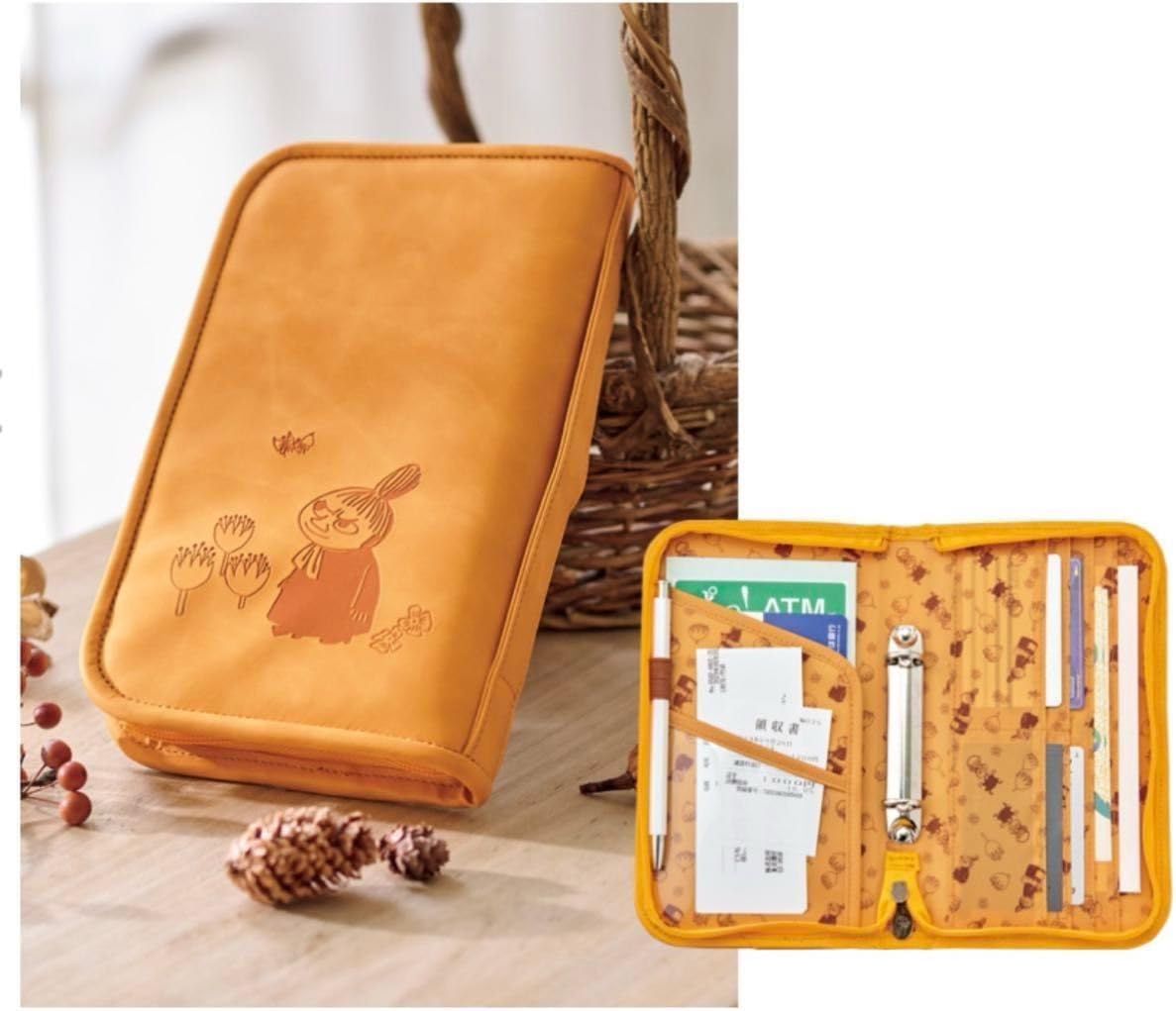 通帳ケース 薄型 ポーチ 小物入れ ストラップ付き 磁気防止 印鑑ケース マルチポーチ マスクケース : Round Sheep - 通販 -Yahoo!ショッピング