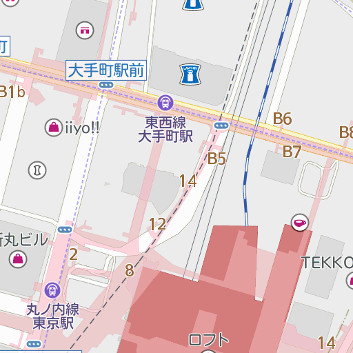 東京都千代田区大手町のローソン一覧 - NAVITIME