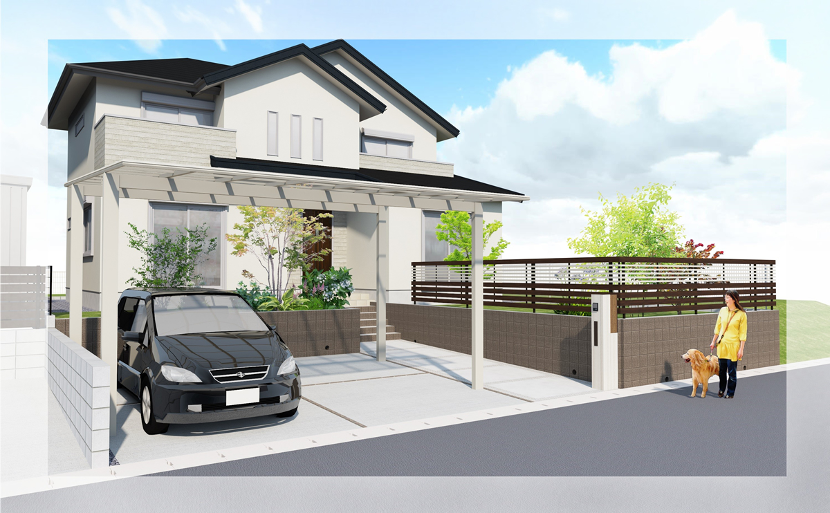 ガレージ工事費用＆納期について メーカー価格より35％オフ - 小山市・結城市の外構工事の事ならのフジショーにお任せ