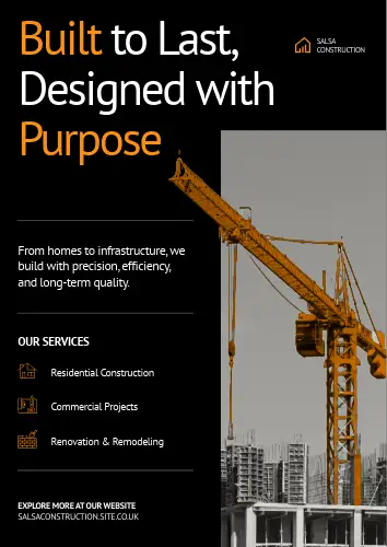 手書き風完成見学会チラシデザインテンプレート PowerPoint版の編集解説