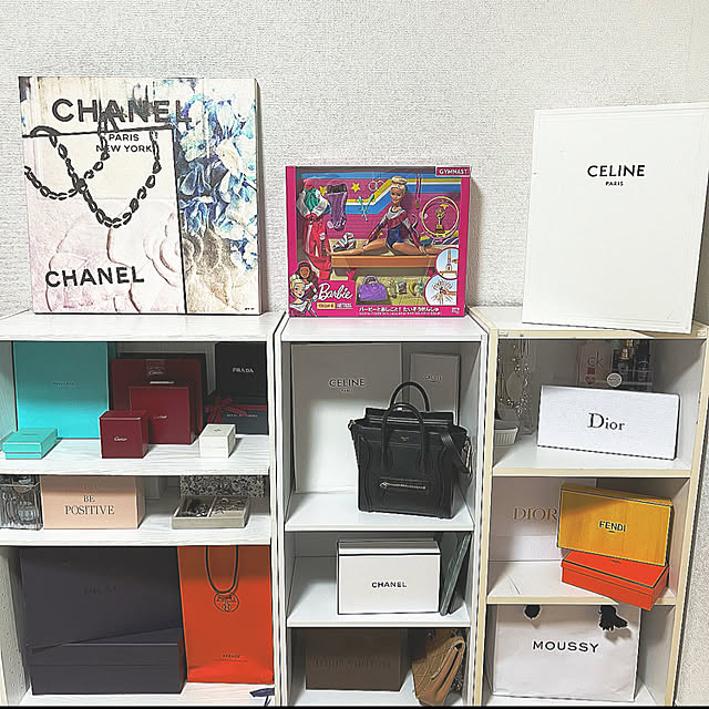 ブランド紙袋のインテリア実例RoomClip ルームクリップ