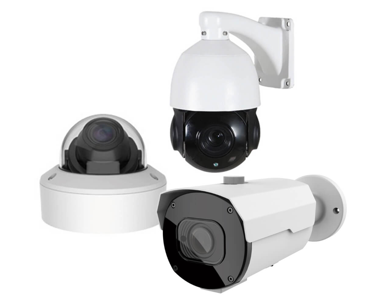 ドーム型防犯カメラの死角って？撮影範囲と見え方