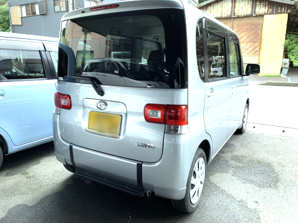 売約済☆平成23年式・ダイハツ・タント・車いす仕様車・グレー・軽自動車 中古車- カーショップビクトリ