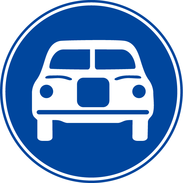 駐停車禁止の標識はどちらでしょうか？ネッツトヨタ愛媛株式会社