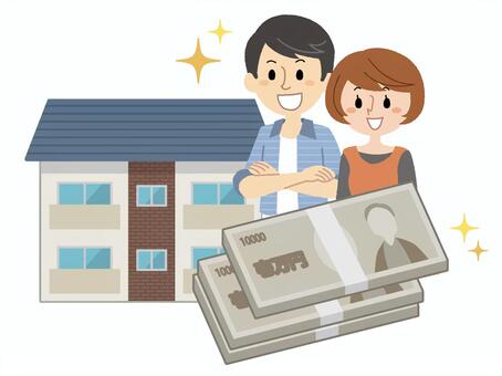 投資信託や袋や植物のドル紙幣を育てる投資ベクトル イラストPremiumベクトル素材