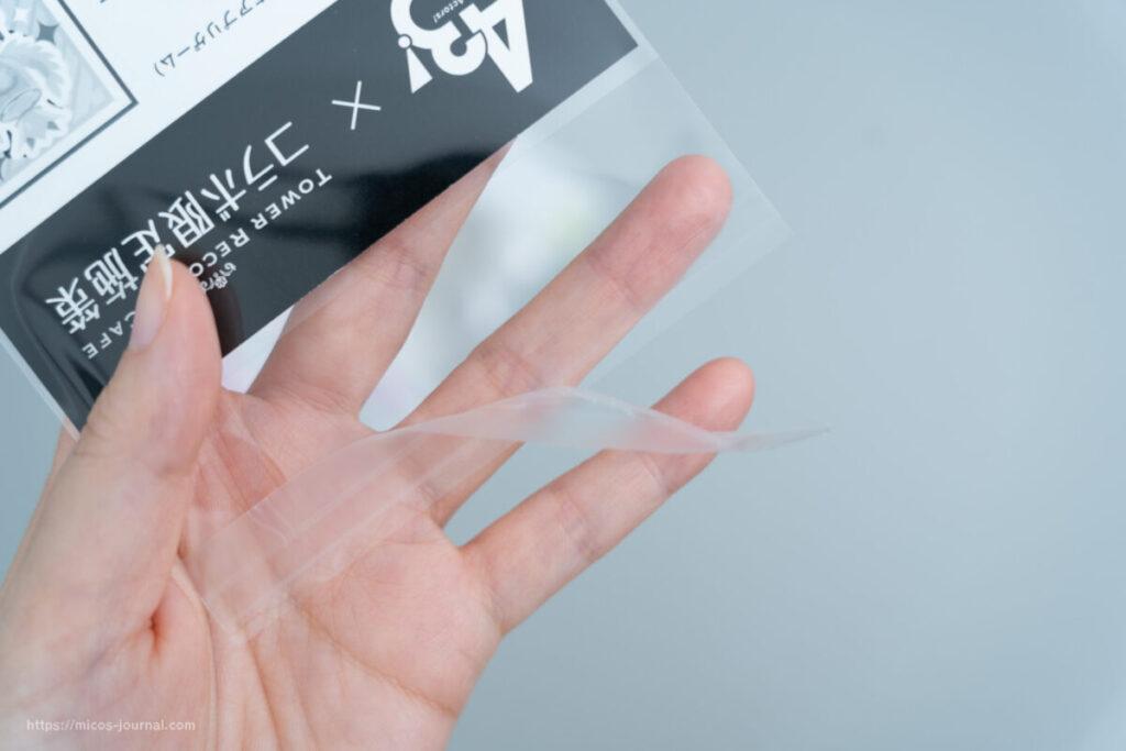 ダイソーで買える はがきサイズのOPP袋 A6サイズ・テープなし おたくグッズ収納研究所