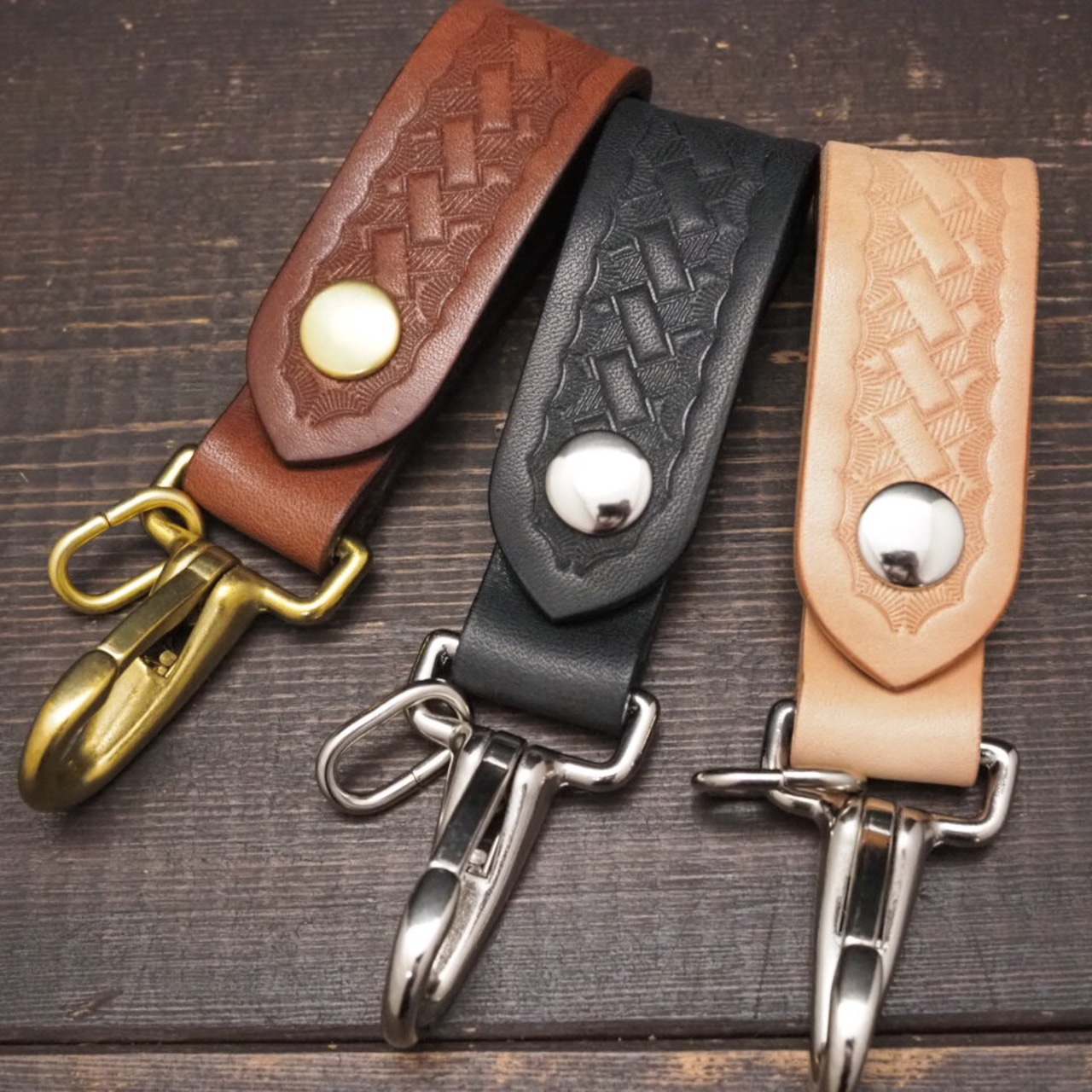 ＢＲＡＳＳ ＫＥＹ ＣＨＡＩＮGALLON ガロンレザー 公式サイト 手仕事に拘るレザーブランド