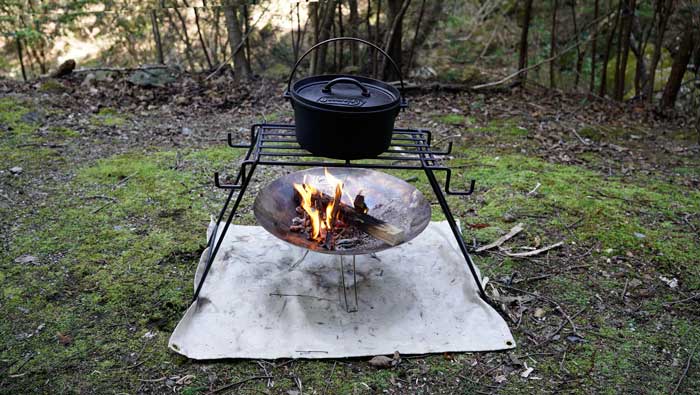 コストパフォーマンス最強の焚火台五徳