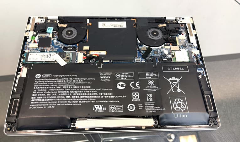 マウスコンピューター mouse X5-R7 バッテリー膨張 - 70歳までにギターを攻略する