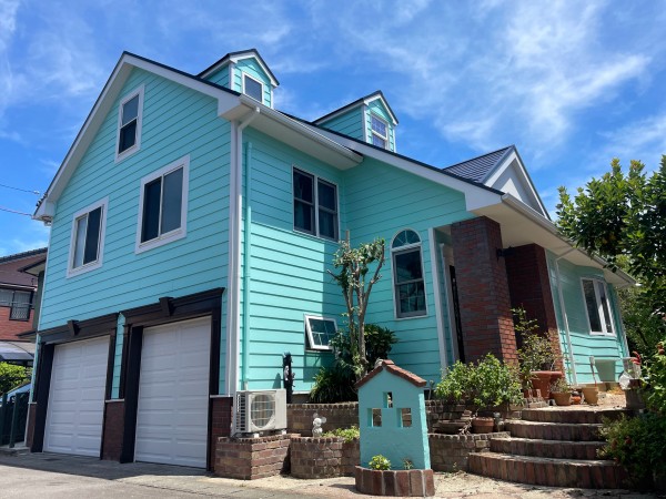 Garage Mini Mini's Headline: ローバーミニ，全塗装，TIFFANY BLUE