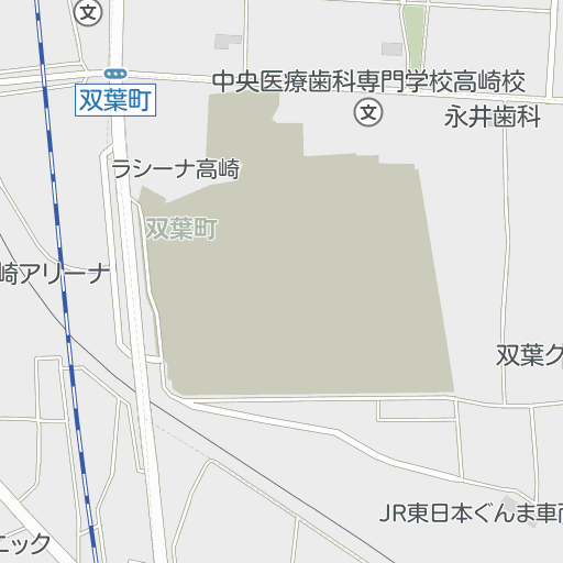 ガスト高崎駅西口店 - 群馬県高崎市あら町４３−４付近