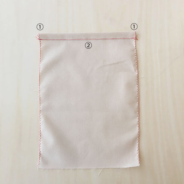 直線縫いでできるエコバッグの作り方 収納ポケット付き！How to make the eco-bag. 型紙不要