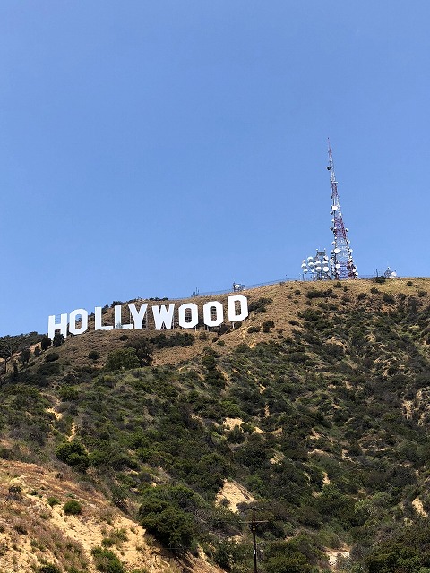 ハリウッド」の看板にいたずら ＬＡ - CNN.co.jp