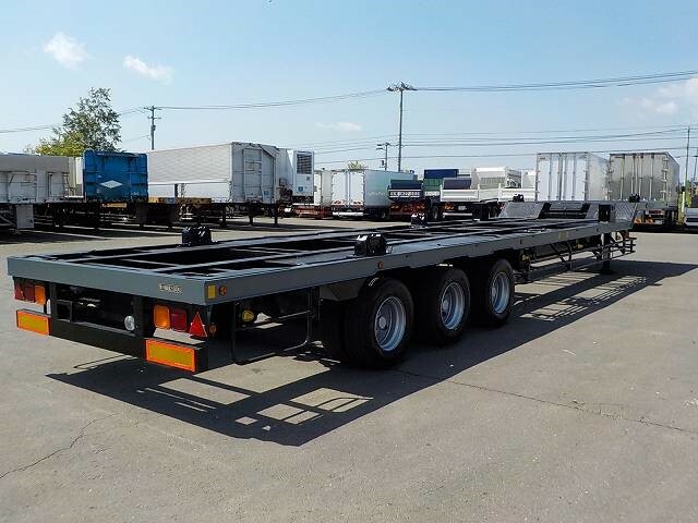 H21 東急 20ft コンテナシャーシ セミトレーラー 3軸 リーフサス シングル引き中古トラック 販売 買取 バディトラック