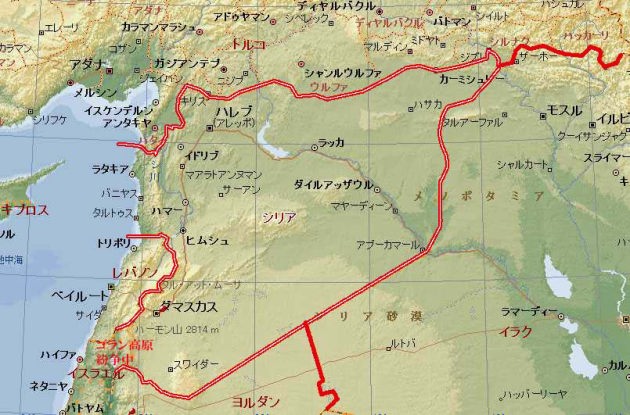 イラクとヨルダンの国境に、なんでこの二つの角度があるの？何か特別な理由でもあるのかな？ : r geography