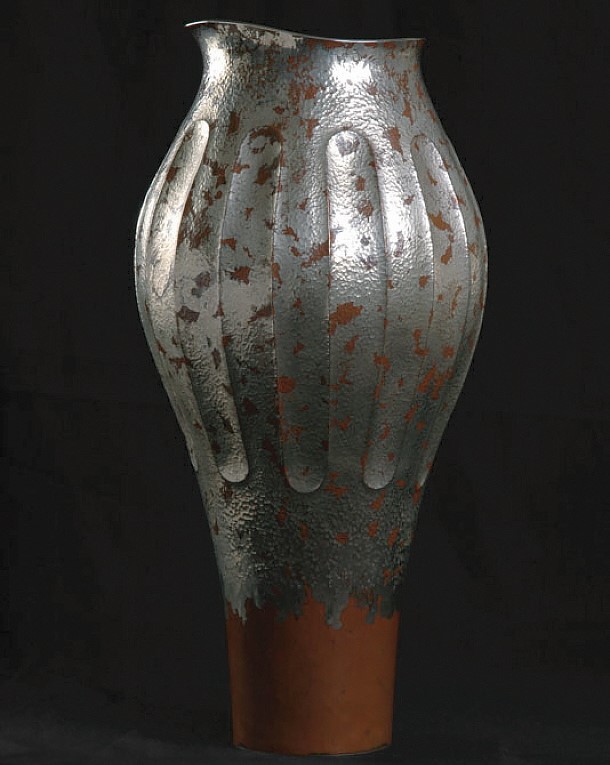 土屋豊 鍛金師 鉄製 燭台 キャンドル ゴシック アンティーク 作家もの