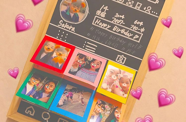 コルクボード おしゃれ 先輩へTikTok