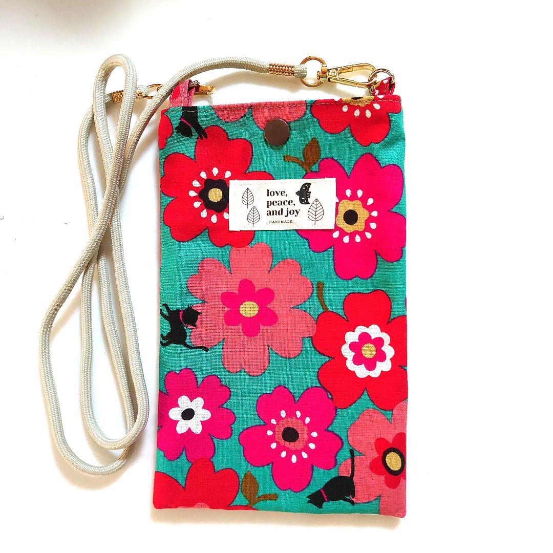 ハンドメイド ショルダーバッグ サコッシュ - メルカリ