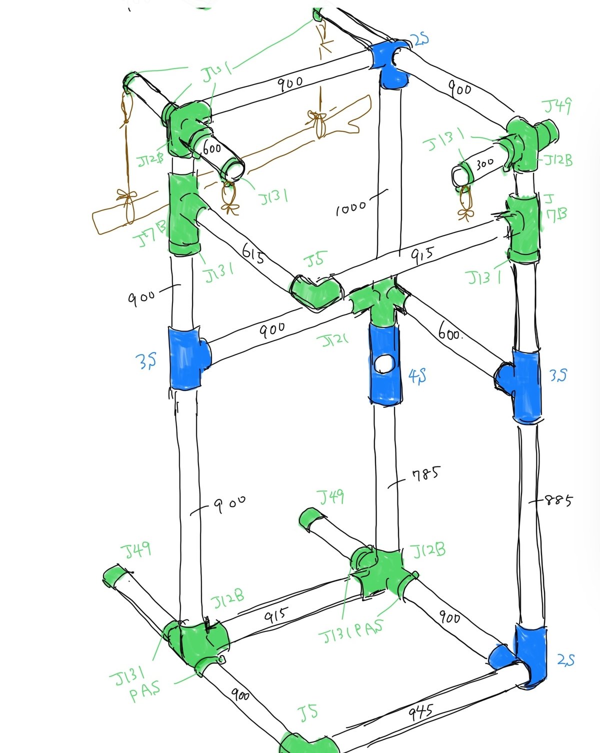 イレクターパイプでDIY!強度のあるハンガーラック&物干しを紹介！ジョイント接合のやり方やカットについても解説 - YROG BASE