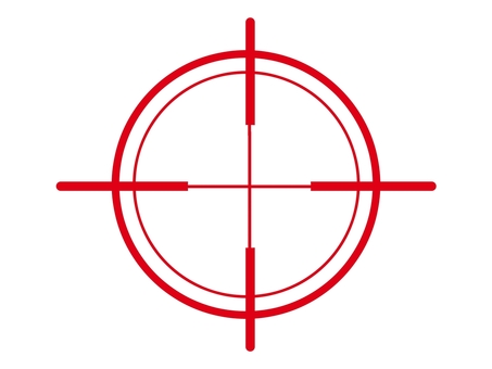 ターゲットマークのイラスト素材FYI04913820ストックフォトの Qlean Market キュリンマーケット