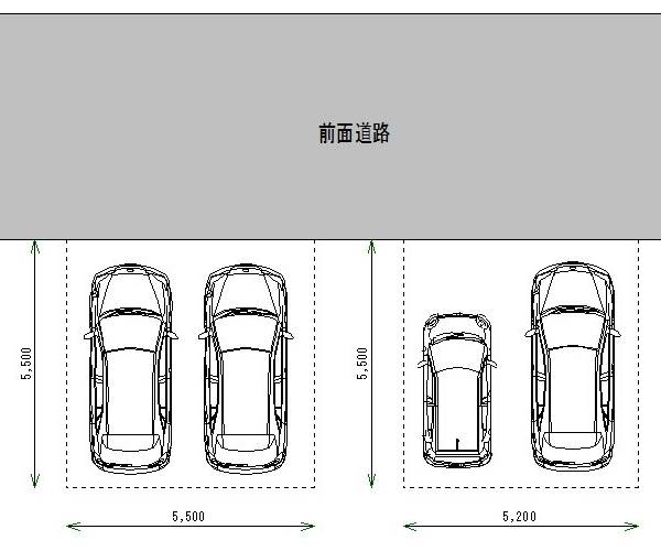 注文住宅の駐車場に必要な大きさはどのくらい？coniwa