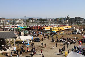 10 31 近鉄五位堂検修車庫公開に参戦 2: エルム中央交通