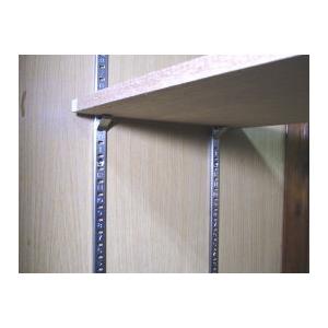 カット0円 棚柱 ダボレール1819ｍｍ 取り付けネジセットステンレス色, 棚受けセット・カットするAmazonカット0円 棚柱ダボレール1819ｍｍ 取り付けネジセットホワイト, 背面ブラケットセット・カットする棚受