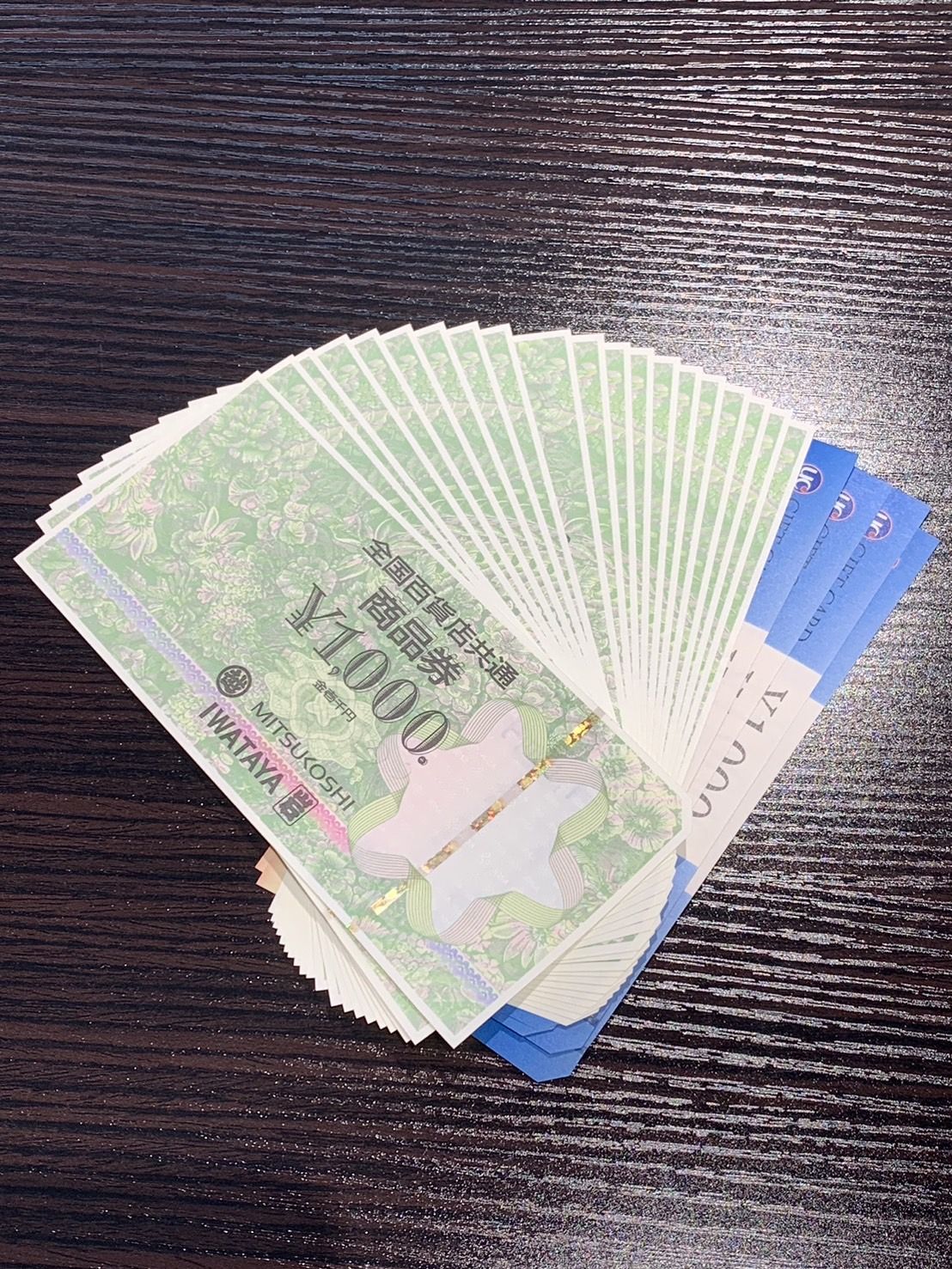 全国百貨店共通商品券 3万4000円