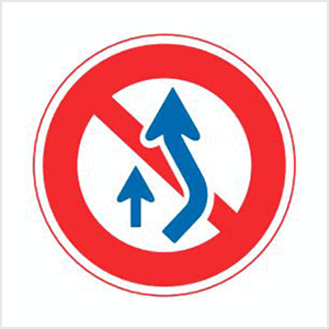 自動車禁止マークイラストのフリー素材イラストイメージ