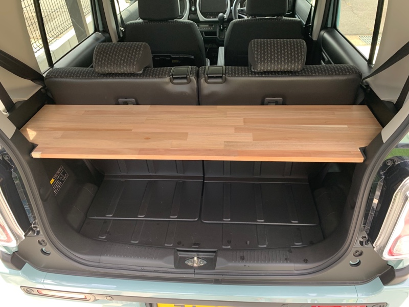 新型、旧型ハスラー トランクボード 折りたたみローテーブル キャンプに！ 木材・板 todakogei 通販 9668687Creema クリーマ